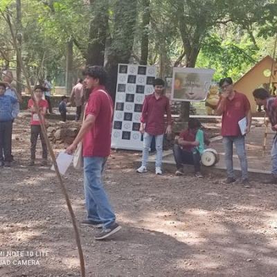 Program at Sanjay Gandhi National park creating awareness to save Nature.