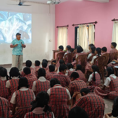 Shown Children's Educational Film in Goa Schools Rosery Convent